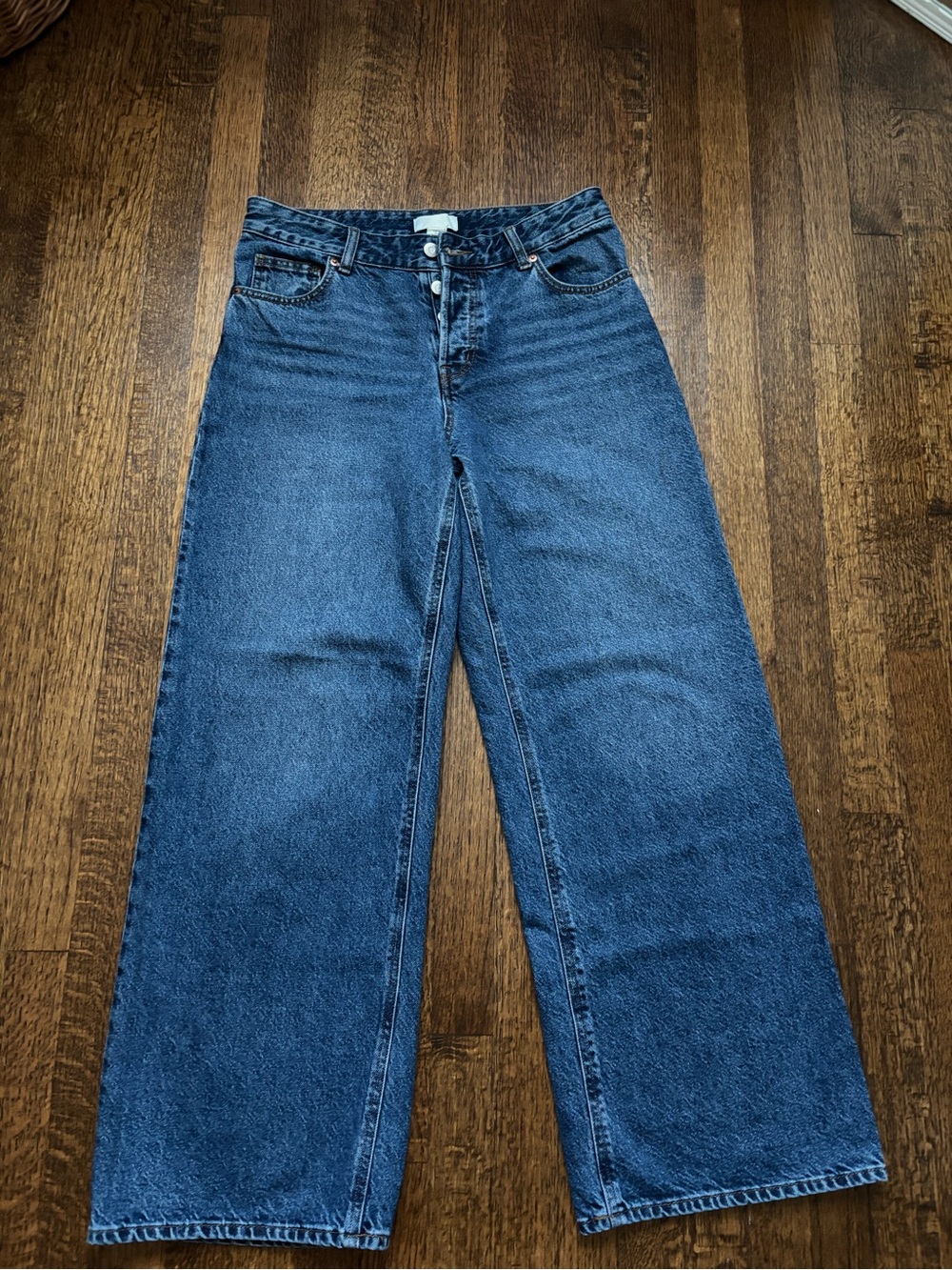 H&M Wide-Cut jeans regular rise